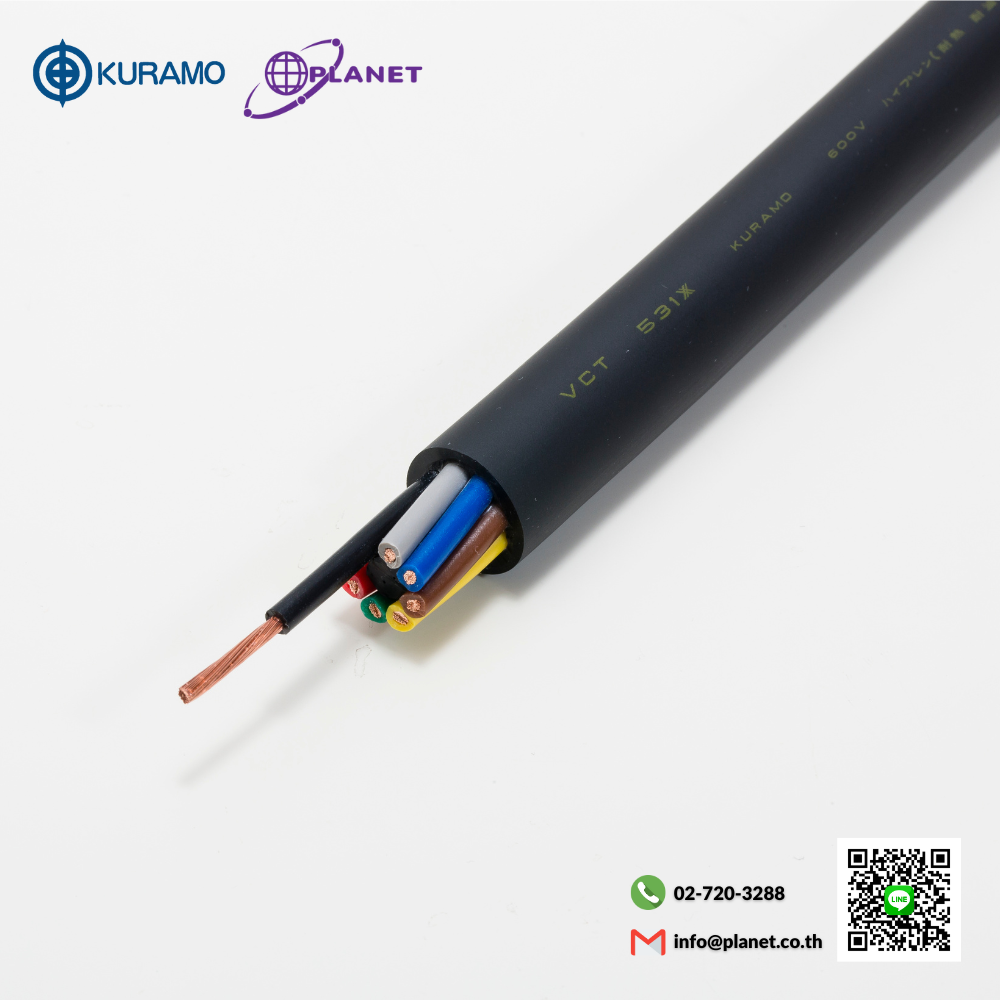 ■倉茂電工 ハイプレン VCT 531XX 100M VCT531XX4X22SQ100(2132353)[法人・事業所限定][直送元] □倉茂電工 ハイプレン VCT 531XX 100M VCT531XX40X0.75SQ100(2121333